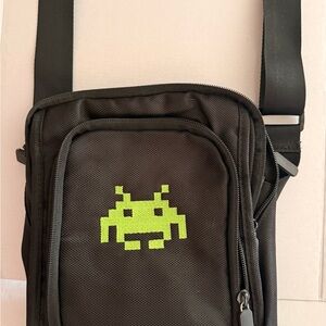 Port Authority Space Invader Crossbody Rare NWOT